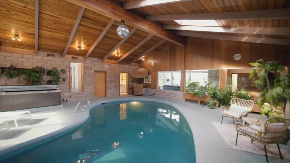 Still from a real estate marketing video